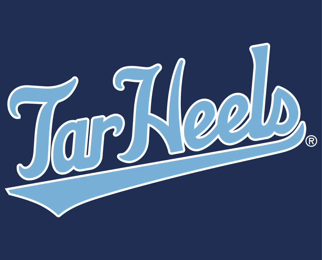 North Carolina Tar Heels 2015-Pres Wordmark Logo v13 iron on transfers for clothing